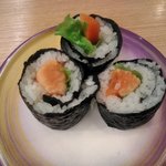 すし江戸 - サーモン巻