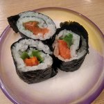 すし江戸 - サーモン巻