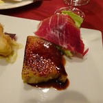 ムッシュ - 前菜・生ハムとフォアグラのキャラメリゼ
