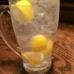 やきとん あかね - レモンサワー