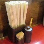 麺屋 武吉 - 卓上アイテムがシンプルなのは美味しい証拠