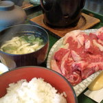 ひょうたん - カルビ焼き定食