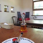 Bistro Pomodoro - こちらの“お席”で頂きました！