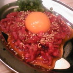 炭火焼肉 ふるかわ - ユッケ