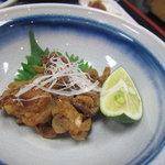 軍鶏丸 - これは新メニューの軟骨からあげ　少し味濃いめ