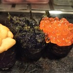 Sushi Yoshi - うに、岩のり、いくら♥️美味しい３種