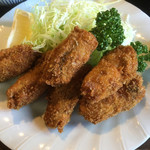 やぶそば - カキフライ アップ