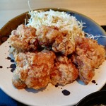 鶏の唐揚げ明太風味のアップ！(2018年11月)
