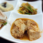 刀削麺 福龍門 - 麻婆豆腐…優しいテイスト