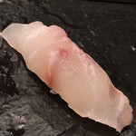 五金 - 熟成されたハタの握りは抜群❤️