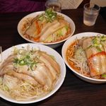 らーめんでぽっと - 豚そば＆からし豚そば