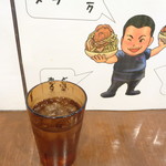 麺屋 歩夢 - 似顔絵と一緒に