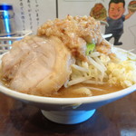 麺屋 歩夢 - 小ラー（にんにく・あぶら）