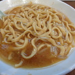 麺屋 歩夢 - 結構スープ吸ったね