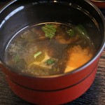 馳走 きむら - お味噌汁。
