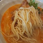 らぁ麺 せさみ - 麺アップ