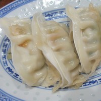 銀座 飛雁閣 - 焼き餃子、やや失敗
