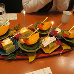 まる富 - 30年10月　水菓子