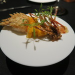 プレヴナンス - 30年11月　鳥取鬼海老　鬼殻添え