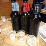 酒肴ほたる - 作飲み比べ