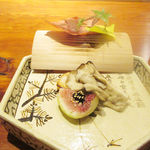 不風流 - かます幽庵　焼舞茸　無花果田楽