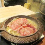 不風流 - すき焼き中