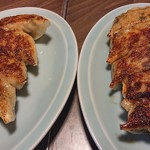 白樺 - 珍しい生姜風味のカリカリ餃子(^∇^)