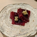 鮨みやもと - ミンククジラ刺身