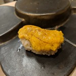 鮨みやもと - 軍艦　ムラサキウニ