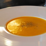 レストランル シエルブルー - カボチャのクリームスープ