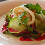 レストランル シエルブルー - 魚介の柚子フレンチマリネ