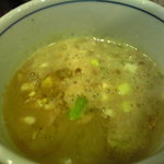 麺屋 御神本 - つけ麺のスープ