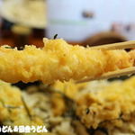 田舎打ち 麺蔵 - 海老天