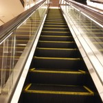 RISTORANTE Orobianco - 行き方③エスカレーターで地上へ