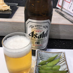 寿司の美登利 - 瓶ビール