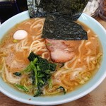 2018年10月　ラーメン中盛とライス