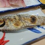 唐船峡 そうめん流し - 身が柔らかく香ばしいマスの塩焼き。