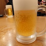 やきとりマル金 - 2018年10月　生ビール