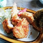 天杉 - フライどかしたらトマトが出てきた(笑)