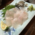 楽や - クエの刺身‼︎