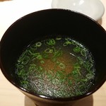 鮨 唐島 - 味噌汁