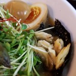 塩そば専門店 桑ばら - カルクスモーキーキムラの燻製そば～ベーコン・アスパラ～