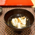 照寿司 - 松茸のお吸い物