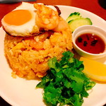 我自由家タイランド - 「カオパットクン（850円）」タイ風海老チャーハン