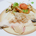 ASAHINA Gastronome - プーレアン ヴェッシー(ブレス産若鶏の膀胱包み)