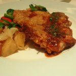 カフェ ステラ・マリス - チキンの何とか。。。　1,000円。　パン　or　ライス付です。