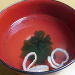 千年屋 - お弁当のお吸い物