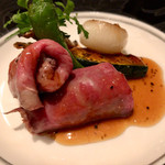 御宿 The Earth - 合肴 牛ロース