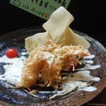 海鮮居酒屋 さかなセンター - 変わり衣のぷりサク海老マヨ680円　衣はジャガイモの千切りです。美味しい♬