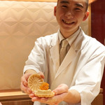 銀座 しのはら - 柿最中